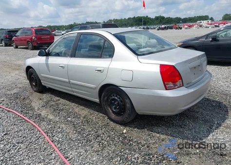 2004 Hyundai Elantra Gls/Gt from USA, damaged, VIN KMHDN46D44U777196